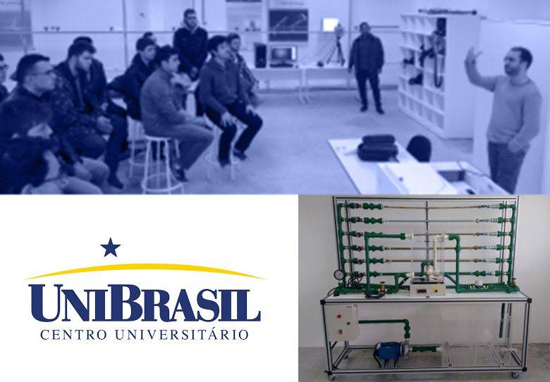 Alunos do UniBrasil inauguram Laboratório com bancada Soma